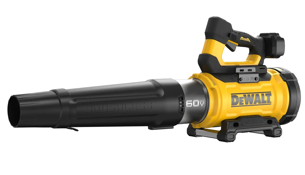 DEWALT DCBL777B 60V MAX handheld blower tool-only assembly on a transparent background.
