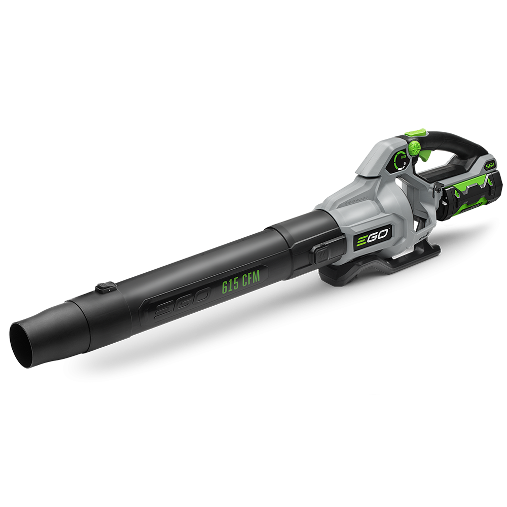 The exact LB6150/LB6151 blower body with tapered nozzle, shown without a battery. The LB6151 kit separately includes a 2.5 Ah battery and standard charger.