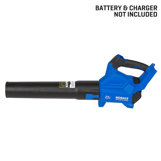 Imagen de Lowe’s del cuerpo del soplador Kobalt KHB 2024B-03; no incluye batería ni cargador.