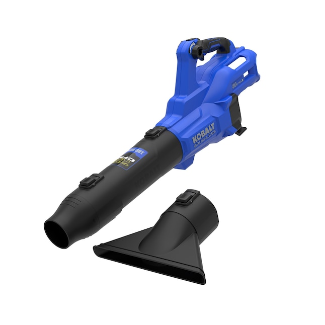 Exact tool-only image: handheld blower body, tube and nozzle, without a battery or charger shown.