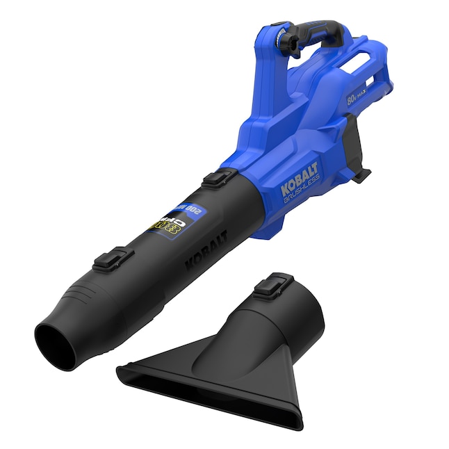 Kobalt KHB 8080-06 80V leaf blower body shown without battery or charger.