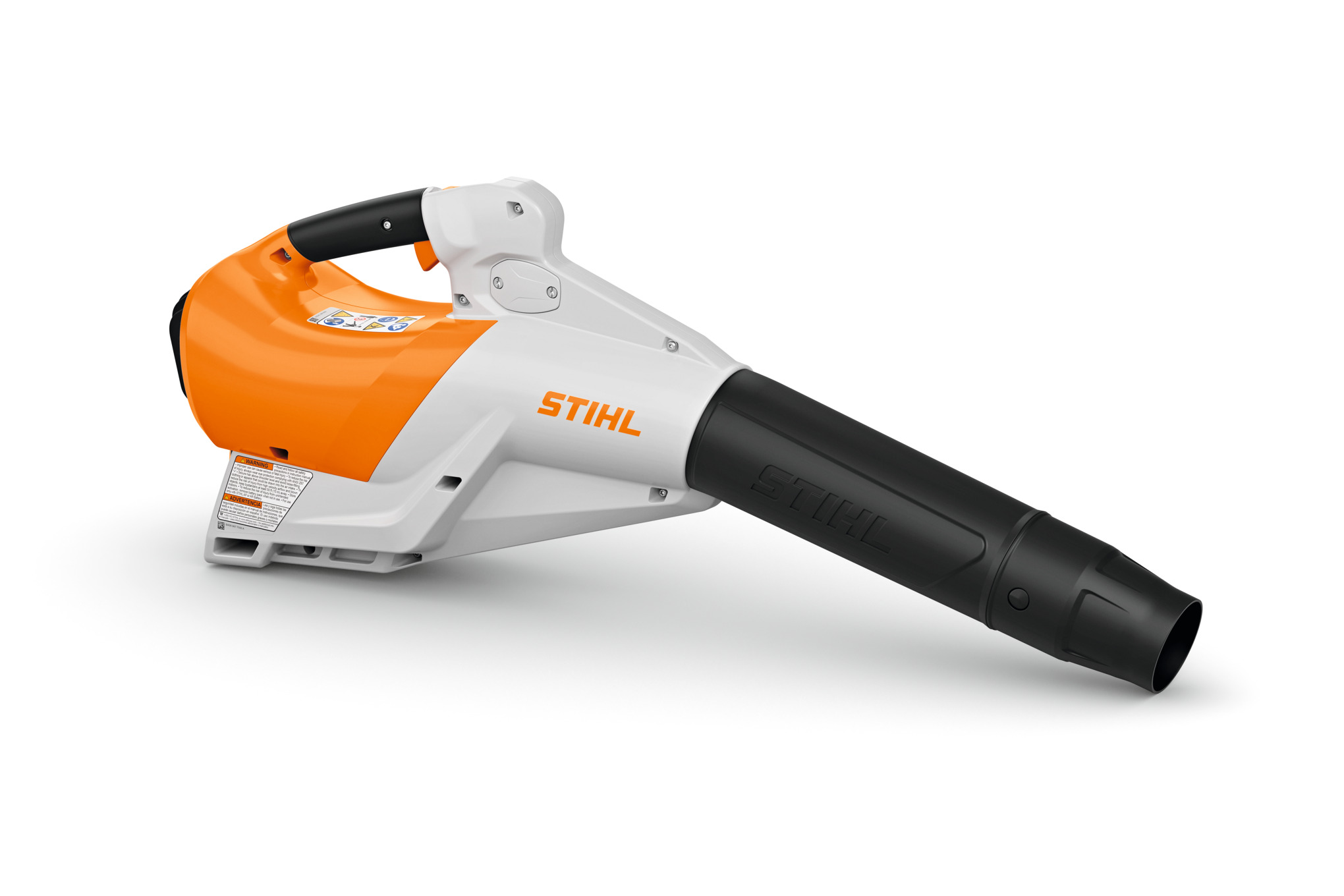 STIHL BGA 250 handheld blower body and tube shown without a battery or charger.