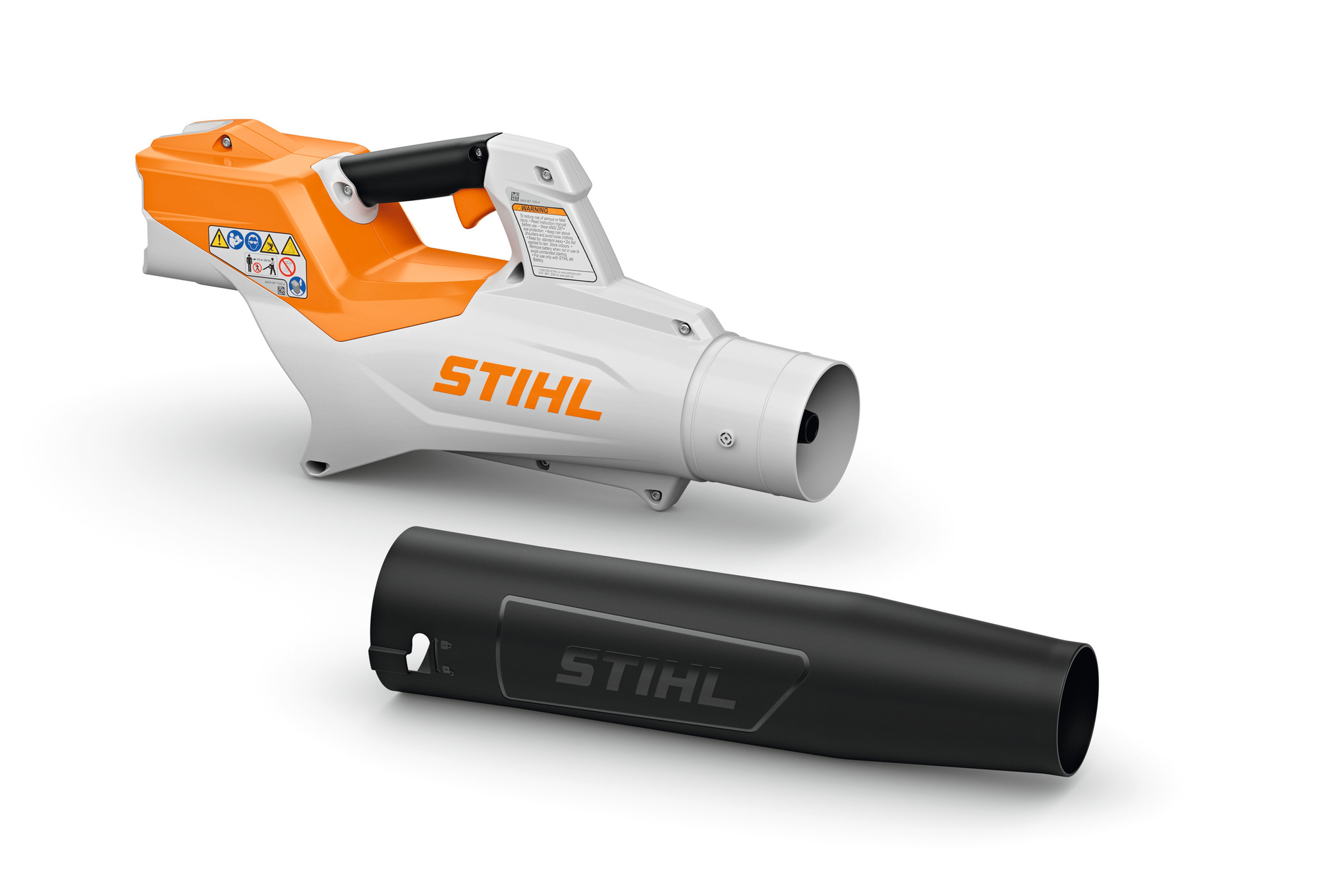 STIHL BGA 50 body and removable blower tube; battery/charger are not visible in this official rendering.