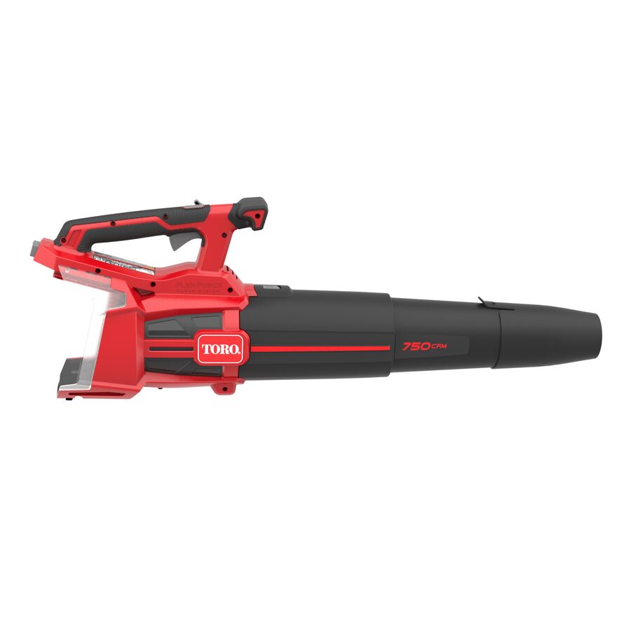 Toro model 51826T 60V MAX 750 CFM handheld blower body.